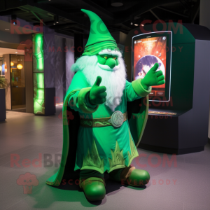 Green Wizard mascotte...