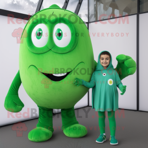 Groene Moussaka mascotte...