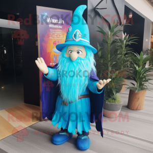 Cyan Wizard mascotte...