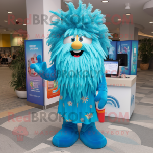 Cyan Wizard mascotte...