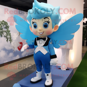 Postava maskota Sky Blue...