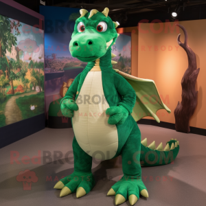 Green Dragon mascotte...