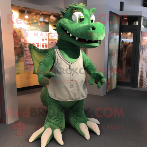 Green Dragon mascotte...