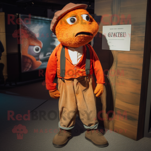 Rust Cod maskot kostume...