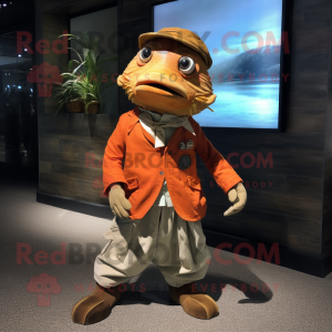 Rust Cod maskot kostume...