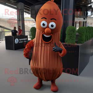 Rust Onion mascotte kostuum...