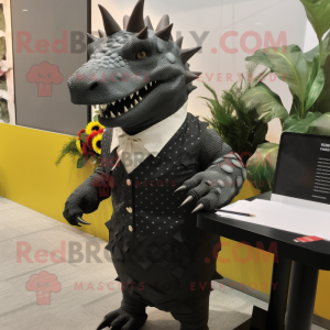 Black Ankylosaurus mascotte...