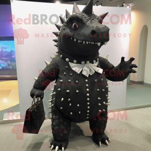 Black Ankylosaurus mascotte...