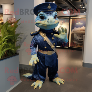 Navy Geckos mascotte...