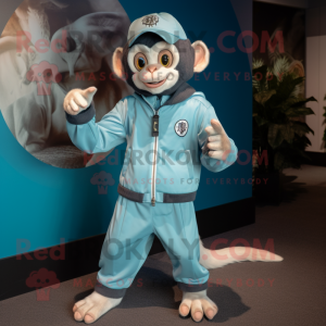 Sky Blue Capuchin Monkey...