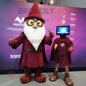 Maroon Wizard mascotte...