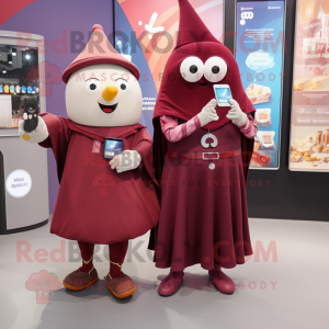 Maroon Wizard mascotte...