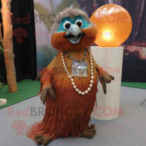 Rust Kiwi maskot kostume...