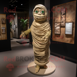 Olive Mummy mascotte...