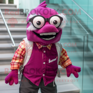 Magenta Barracuda mascotte...