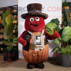 Rust Beet mascotte kostuum...