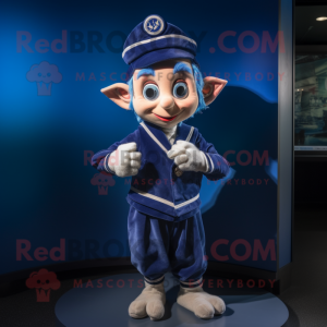 Navy Elf mascotte kostuum...