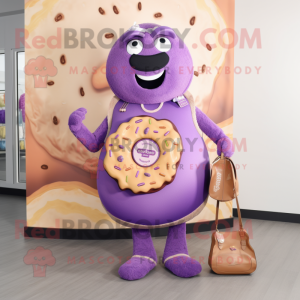 Purple Bagels mascotte...