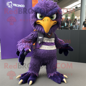 Purple Hawk mascotte...