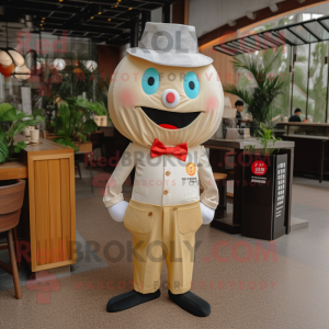 Tan Dim Sum maskot kostume...