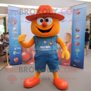 Oransje Jambalaya maskot...