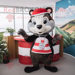  Badger mascotte kostuum...