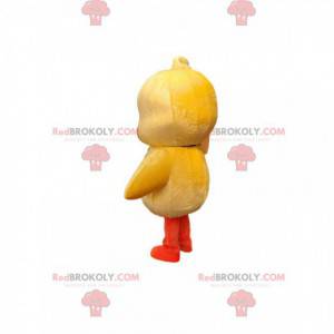 Veldig søt gul chick maskot. Kyllingdrakt - Redbrokoly.com