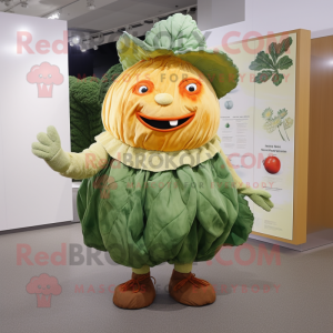 Rust Cabbage Leaf mascotte...