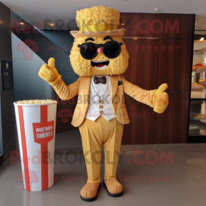 Gold Pop Corn mascotte...