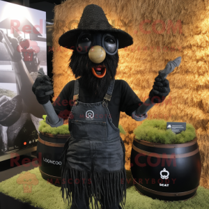 Black Scarecrow mascotte...