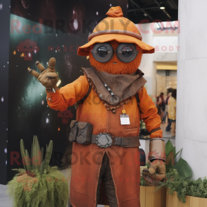 Rust Wizard maskot kostume...