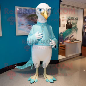 Cyan Albatross maskot...