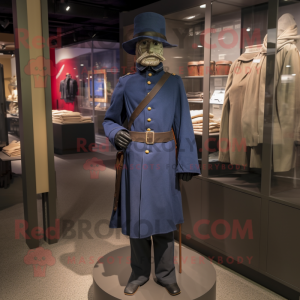  Civil War Soldier maskot...