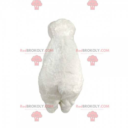 Mascotte orso polare molto carino. Costume da orso polare -