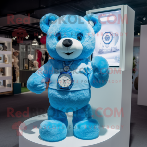 Blue Teddy Bear...