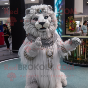 Silver Lion mascotte...