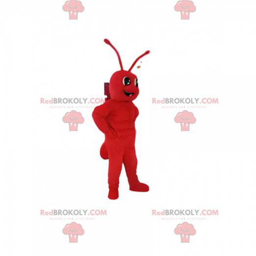Rød myre maskot. Ant kostume - Redbrokoly.com