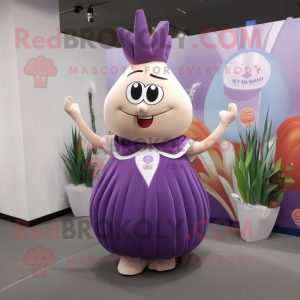 Purple Onion mascotte...