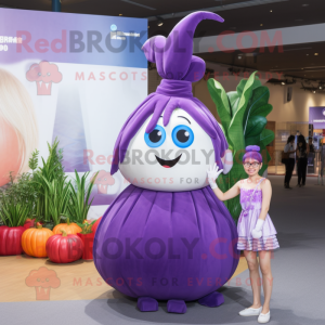 Purple Onion mascotte...