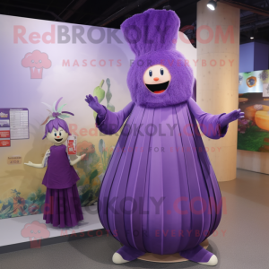 Purple Onion maskot kostume...