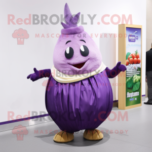 Purple Onion maskotdräkt...