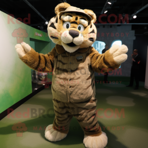 Olive Tiger mascotte...