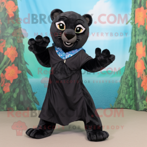 Black Panther maskot...