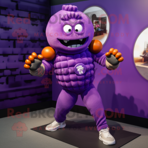 Purple Grenade mascotte...