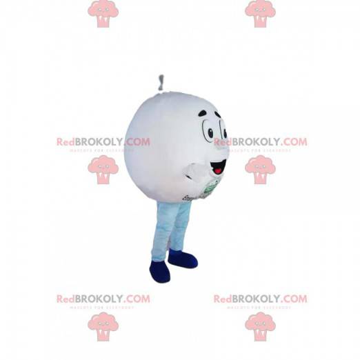 Meget munter golfbold maskot. Golfbold kostume - Redbrokoly.com