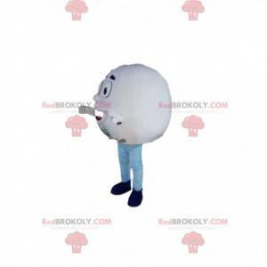 Veldig munter golfballmaskot. Golfballdrakt - Redbrokoly.com