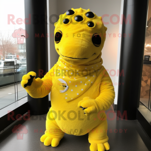 Citroengeel Ankylosaurus...