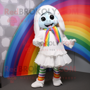 White Rainbow mascotte...