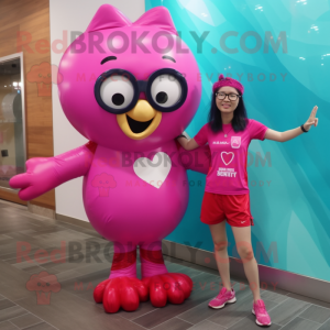 Postava maskota Magenta...