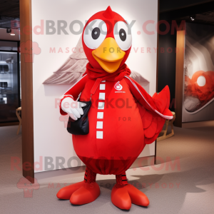 Red Swans maskot kostume...